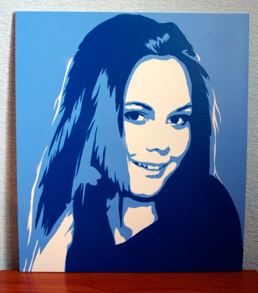Pop art портрет Pop art портрет