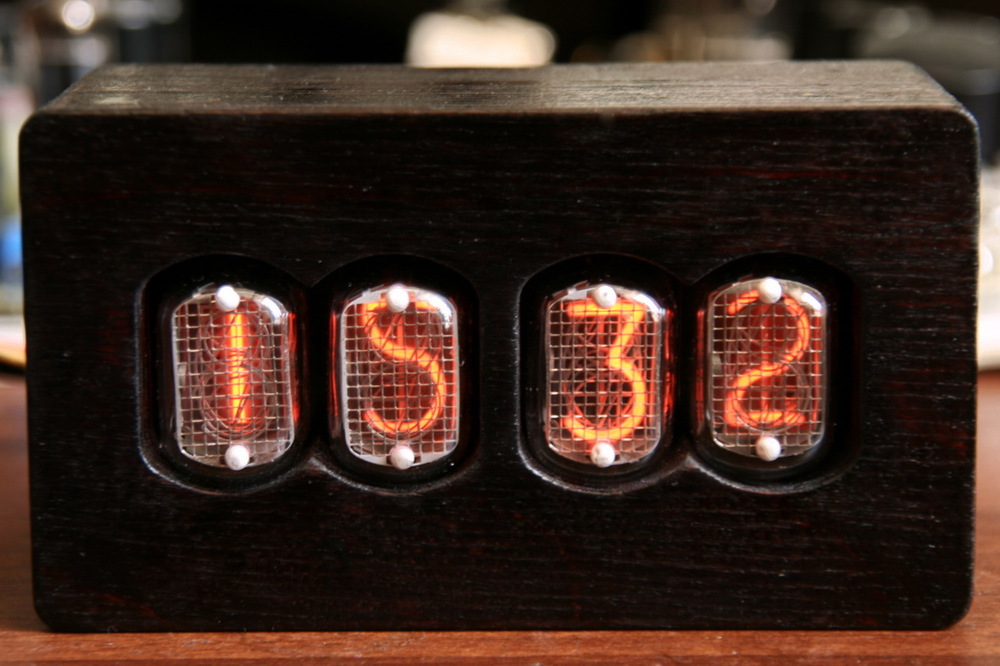 Ламповые часы nixie clock