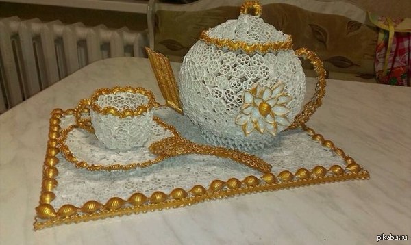 Макаронные изделия поделки