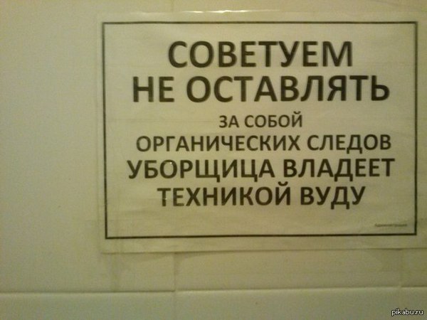 Обнаружено в туалете туалет, вуду, странный юмор, Магнитогорск