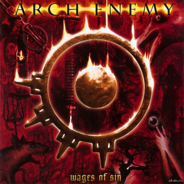 Arch Enemy  wages of sin \w/   \w/