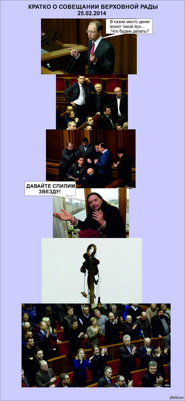 Итоги заседания Верховной Рады за 25.02.2014
