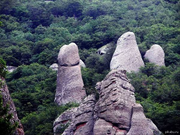 Долина привидений. Крым. Российская Федерация.
