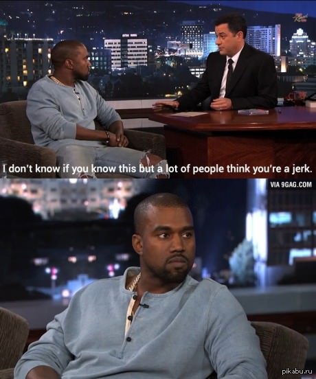 Kanye West on Jimmy Kimmel