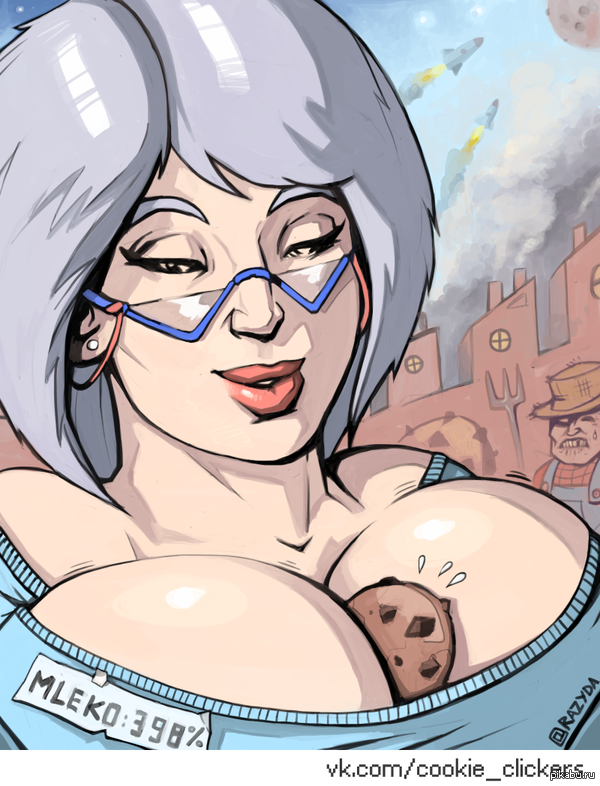 Cookie Clickers art It's a fap time
