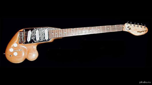 Очень интересный дизайн гитары.