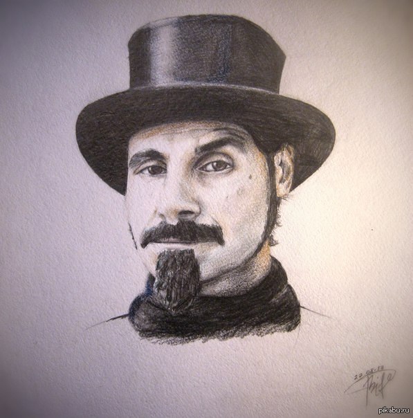 Рисунок акварельными карандашами) | Пикабу