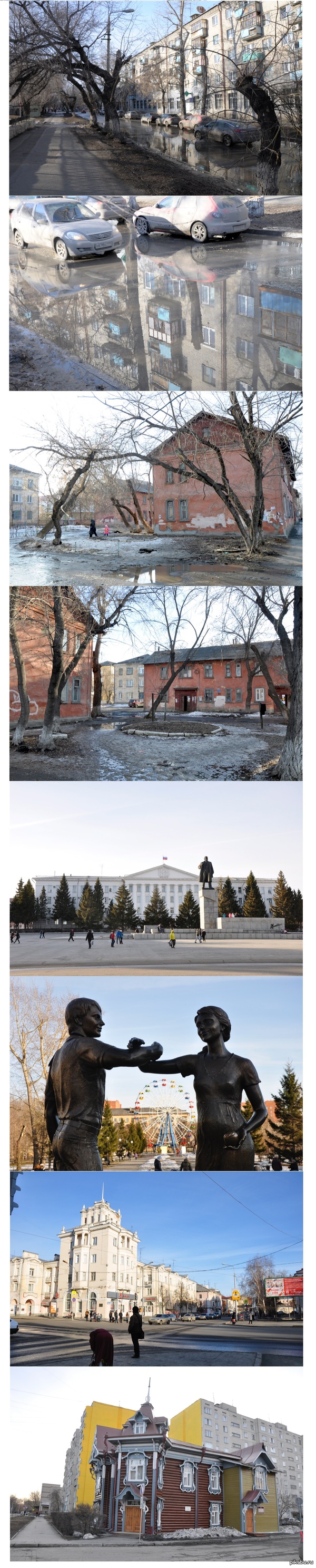 Город на отшибе цивилизации, где дороги ужасны даже по Российским меркам.