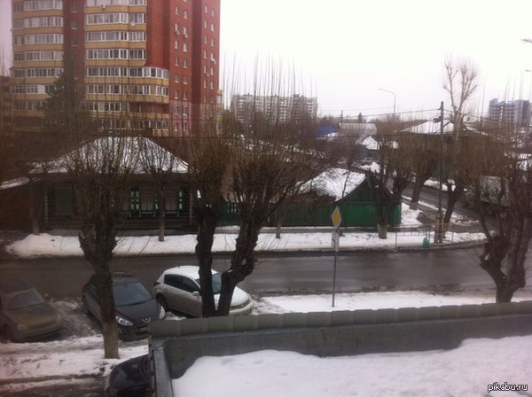 Нельзя зарегистрировться на пикабу и не рассказать о погоде в городе