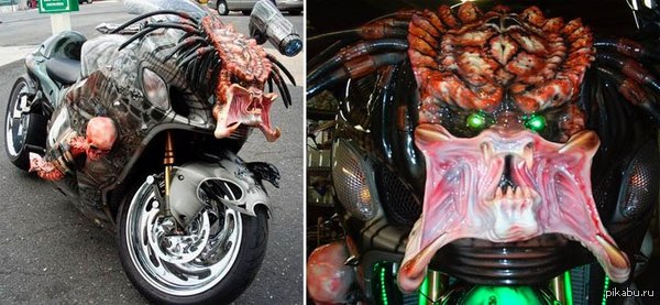 Байк настоящего Хищника