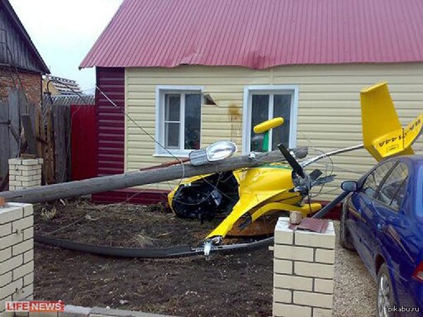 Автожир совершил аварийную посадку под Липецком