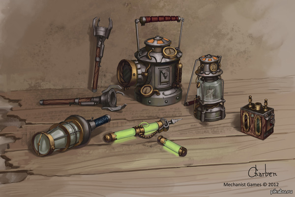 Теплый, ламповый стимпанк