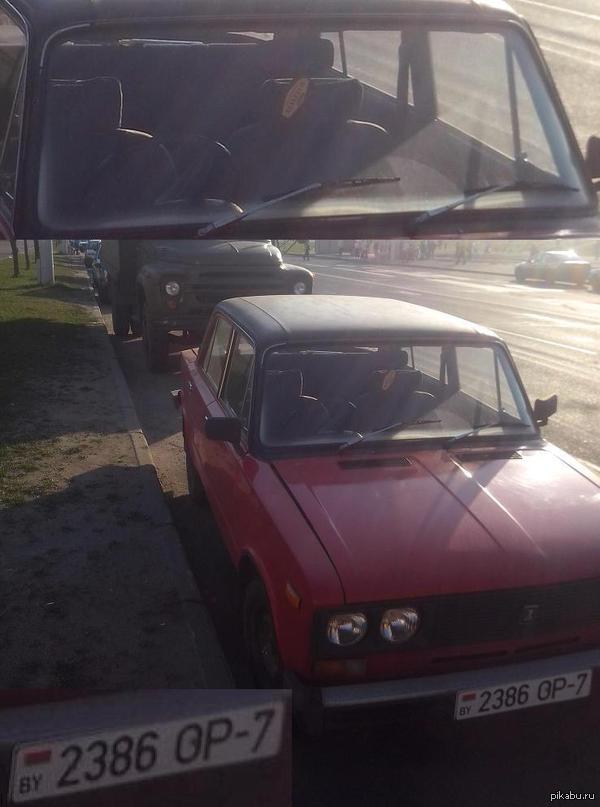 Загадка (Фото сделано сегодня в Минске) А теперь вопрос как такое может быть?