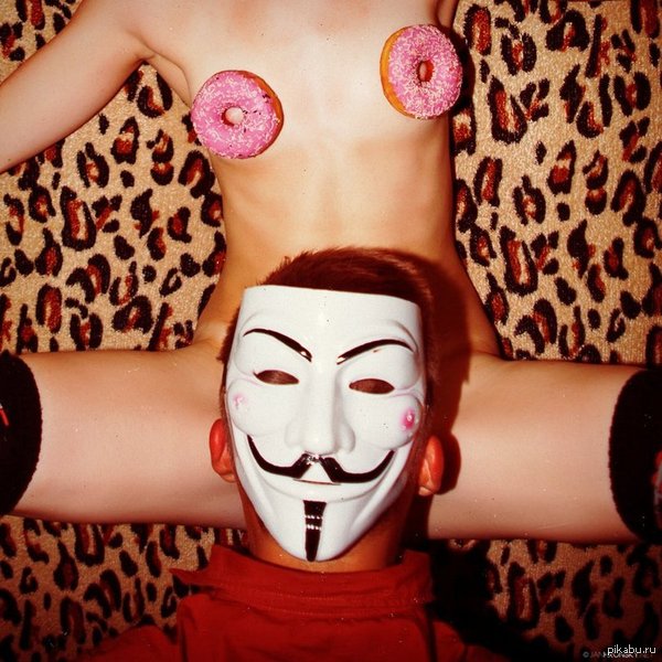 V-mean licked - NSFW, Guy Fawkes, Donuts