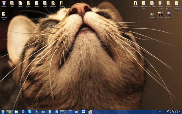 Покажи свой рабочий стол, и я скажу, кто ты. А вот и мой рабочий стол!