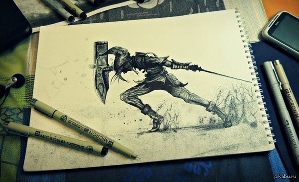 Люди, которые так рисуют, вы знаете, что после заключения контракта с дьяволом ваша душа вечно будет гореть в аду??