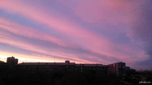 Прекрасные майские закаты.