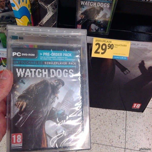 Хто знає чого вже в польщі продається ? - Моё, Watch Dogs, Польша