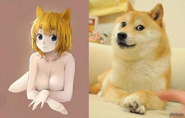 Heading - NSFW, Anime, Dog, Neko