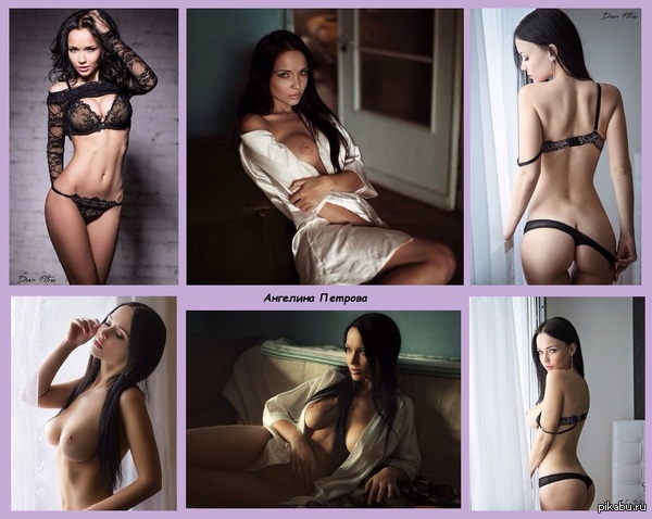 A small selection from a men's magazine;) - NSFW, Beautiful girl, Brunette, Angelina Petrova