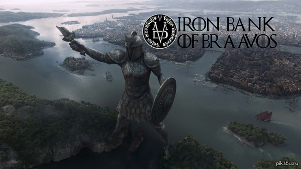 Эскиз для карты Сбербанка по теме "Игра Престолов".