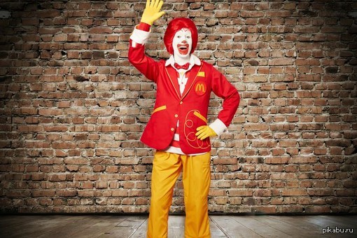 Clown mcdonalds. Клоун Рональд Макдональд. Макдональдс Рональд Макдональд. Клоун Рональд Макдональд фото. Рональд Макдональд 1960.