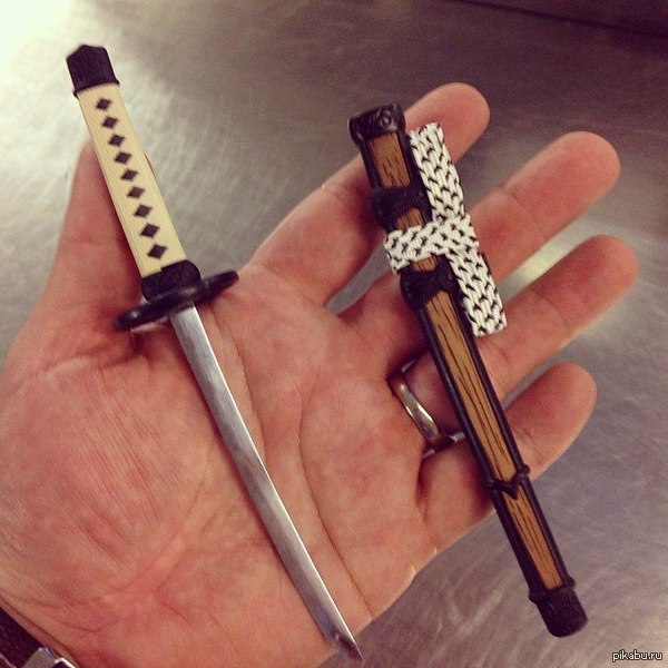 Micro warrior katana