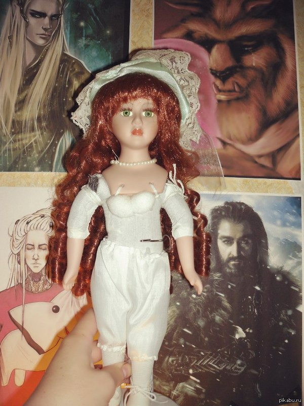 Why can't you take the dress off the doll? - NSFW, My, Doll, Thranduil, Thorin, The beauty and the Beast, Thorin Oakenshield