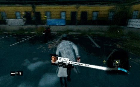 Watch Dogs. Забор с сюрпризом.