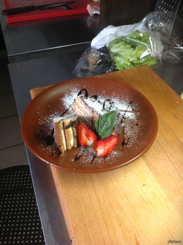 Первый опыт...приготовления десерта