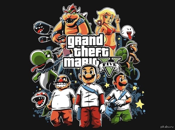 Grand Theft Mario V