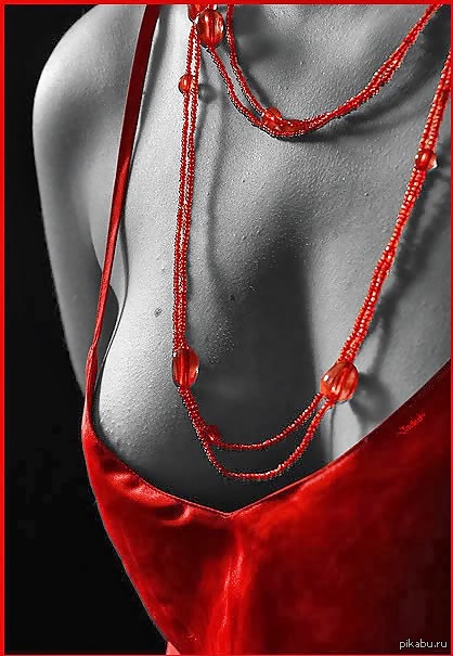 Red - NSFW, Red, Breast, The charm