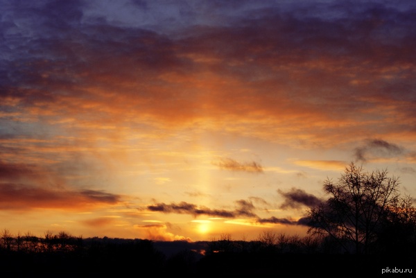 Битва закатов (г. Котлас)