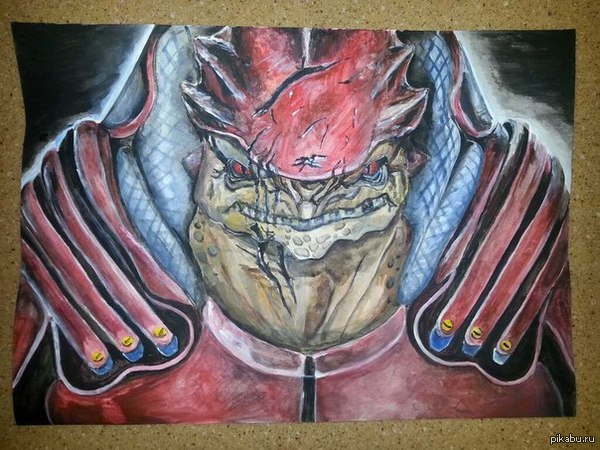 Wrex, акрил
