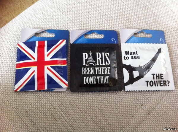 These are the souvenirs I brought from Paris - NSFW, My, Souvenirs, Paris, Means of protection