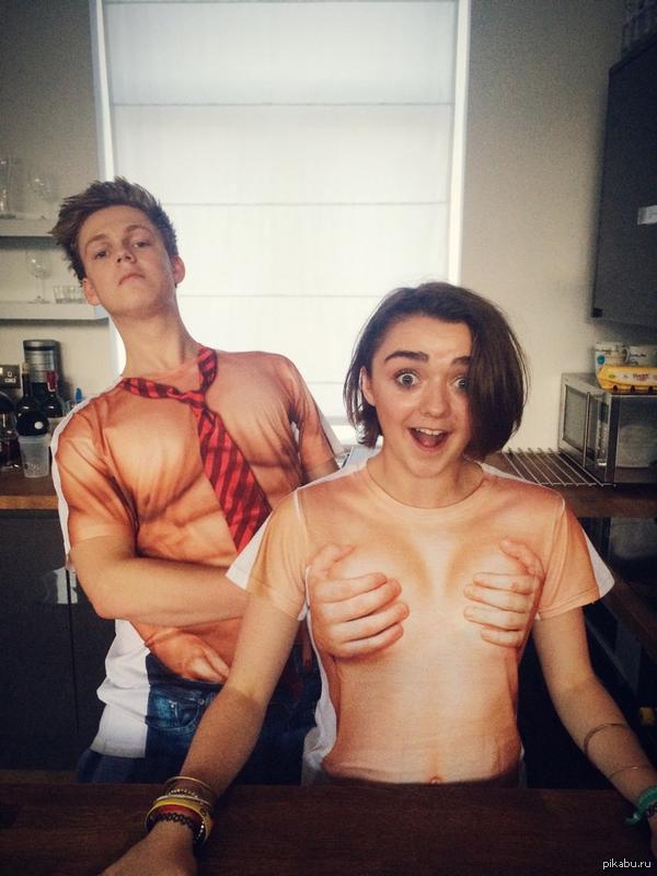 Arya has some fun - The photo, Maisie Williams, Arya stark, Game of Thrones, NSFW