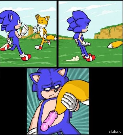 And in the game, Tails had 2 tails....0_0 - NSFW, Sonic the hedgehog, Unexpected turn