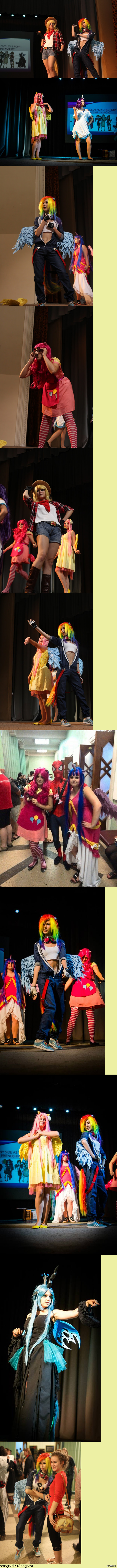 Cosplay на my little pony на Unicon 2014(Riga)