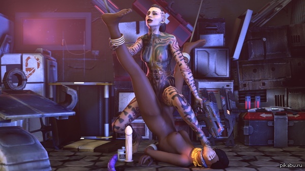 Mass Erect - NSFW, Jack, Mass effect, Boobs, Rule 34