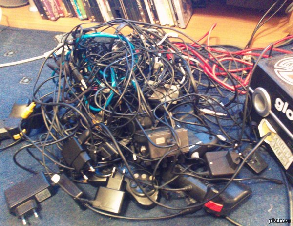 К теме про распутывание наушников