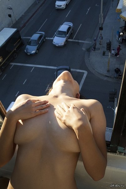 On the balcony - NSFW, Girls, Balcony