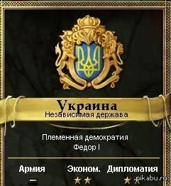 Даже Europa Universalis 3 понимает кто такая Украина