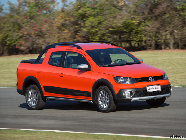 Volkswagen представил Бразильский пикап Saveiro Doble Cabina