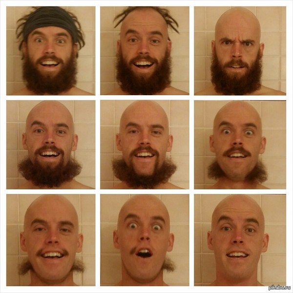 А брови оставил