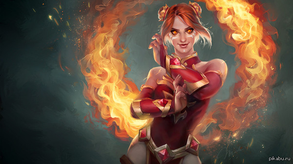 Dota Art, Lina.