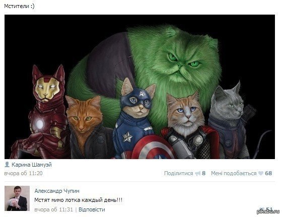 Мстители | Пикабу