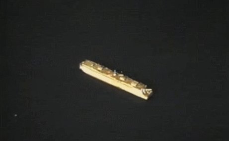 Попадание крылатой ракеты по мишени Бандерлогам, верящим в американские авианосцы, плывущие возвращать Крым.