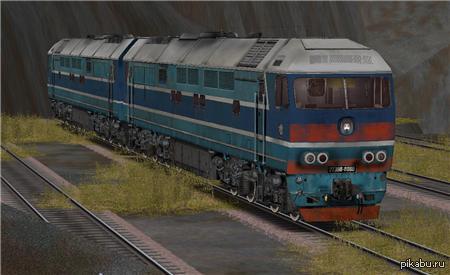 2ТЭ80... симуляторный потомок легендарного ТЭП80