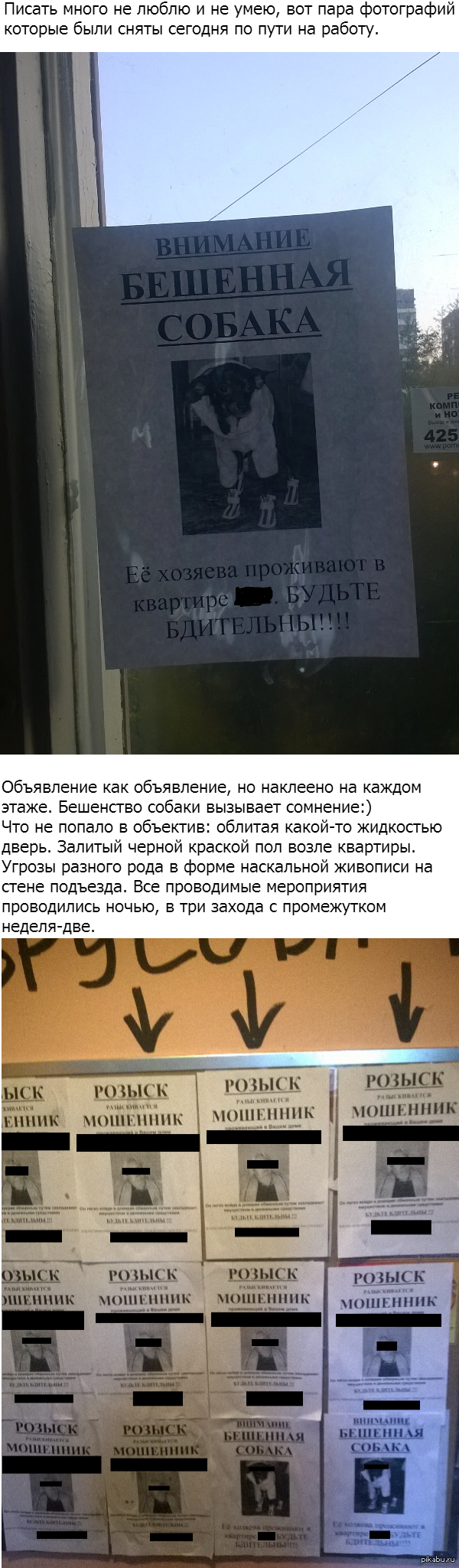 Как в моем подъезде коллекторы поработали