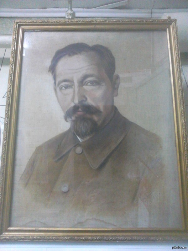 Portrait of a man - My, Painting, Work, Dzerzhinsky, Politics, Revolution, Iron Felix, My job, Artist